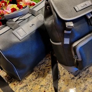 Miachel kors duffle and backpack set